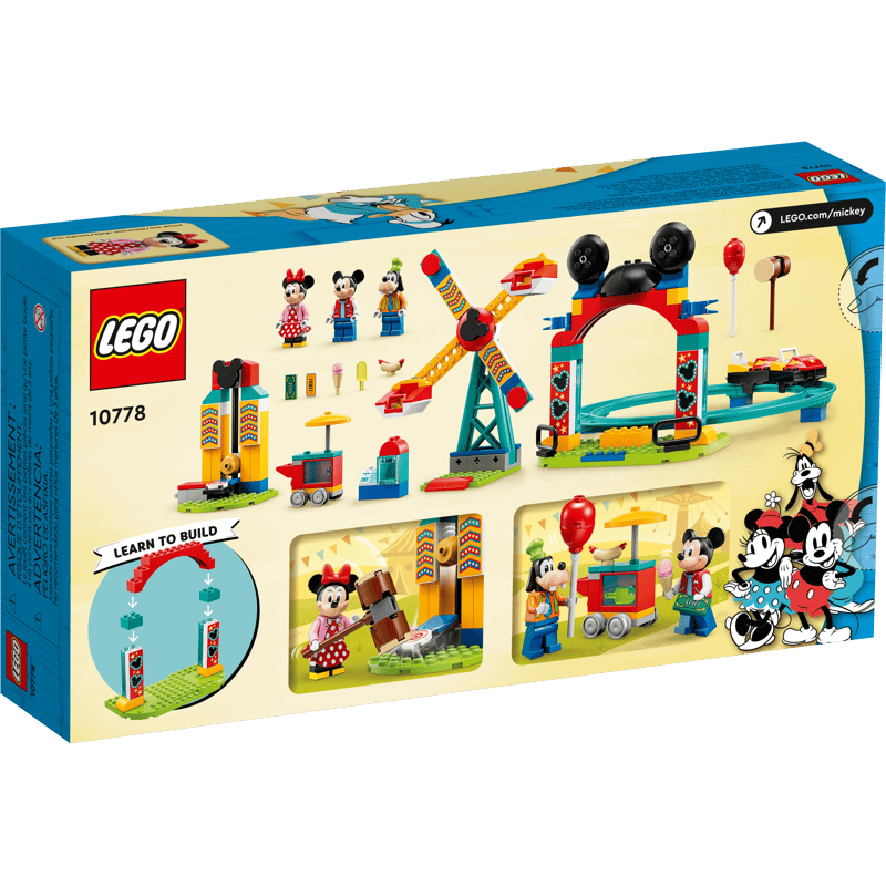 LEGO 10778 - Mickey, Minnie en Goofy Kermisplezier