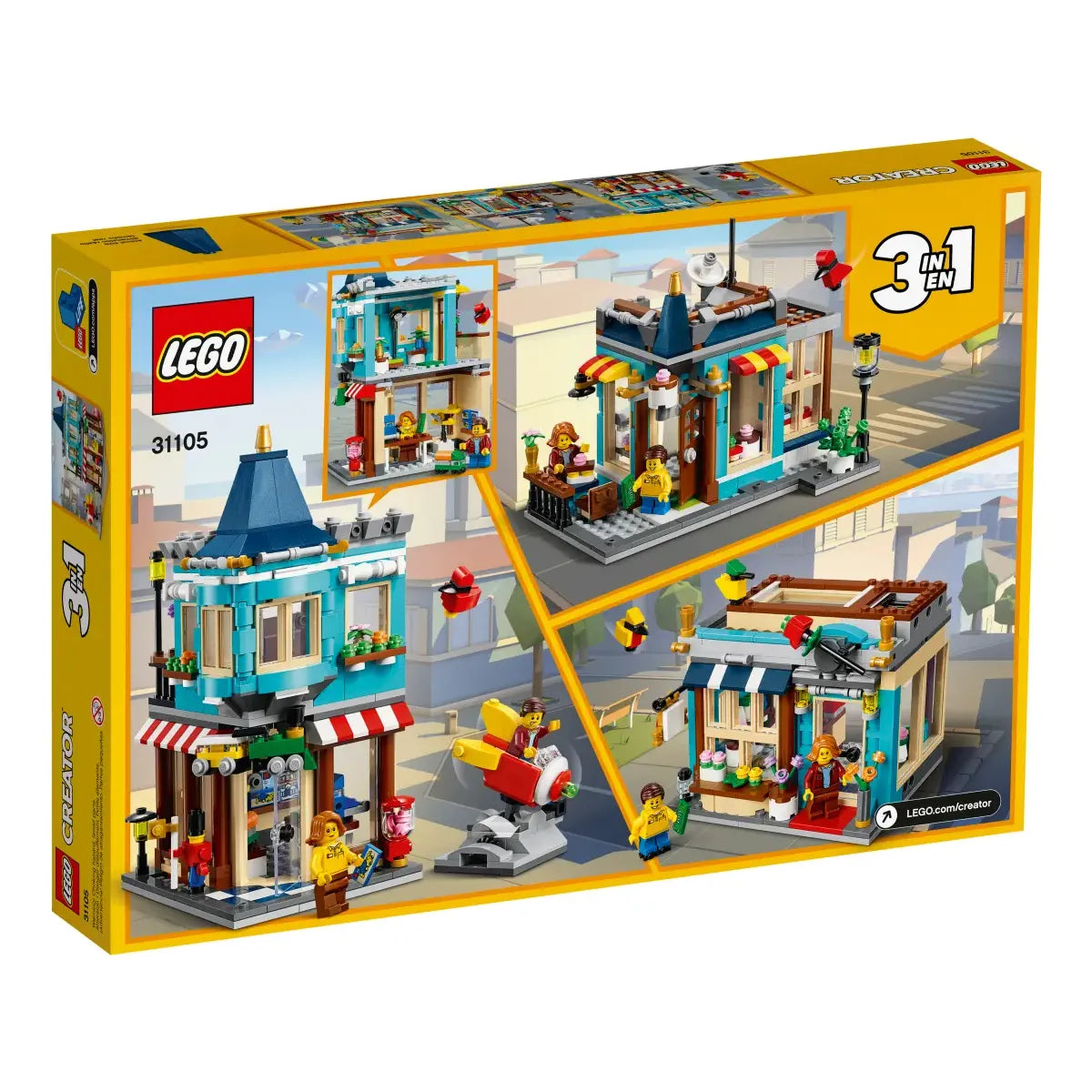 LEGO 31105 - Woonhuis en Speelgoedwinkel