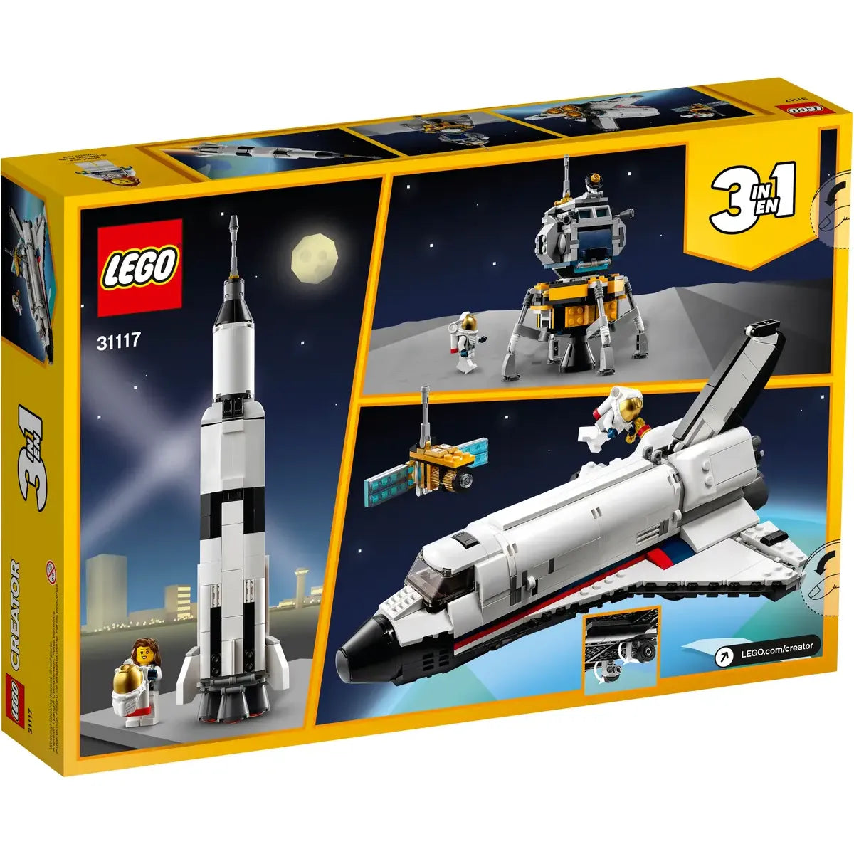 LEGO 31117 - Ruimeraket Avontuur
