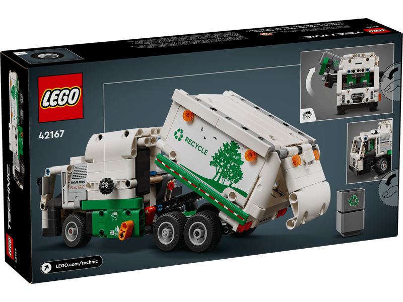 LEGO 42167 - Mack LR Electric Vuilniswagen