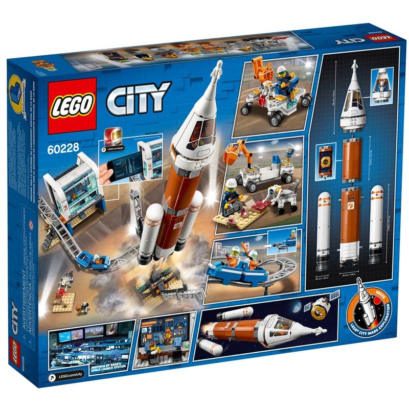 LEGO 60228 - Ruimteraket en Vluchtleiding