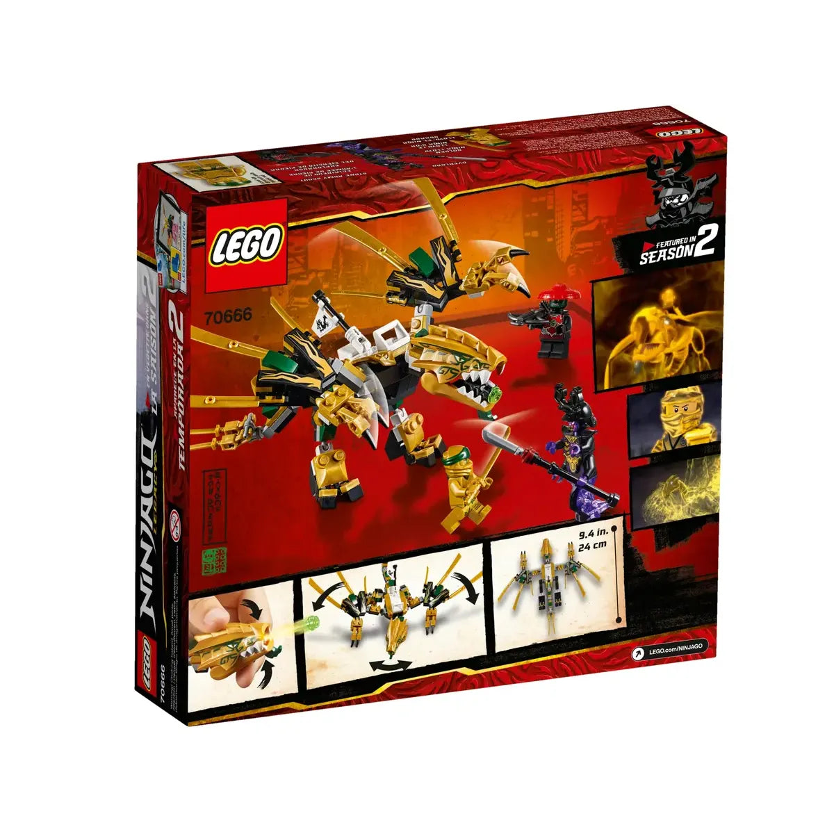 LEGO 70666 - De Gouden Draak