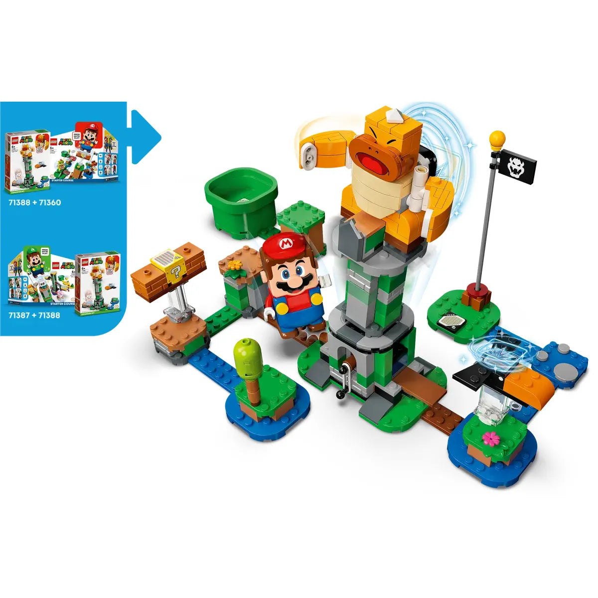 LEGO 71388 - Uitbreidingsset: Eindbaasgevecht op de Sumo Bro-toren