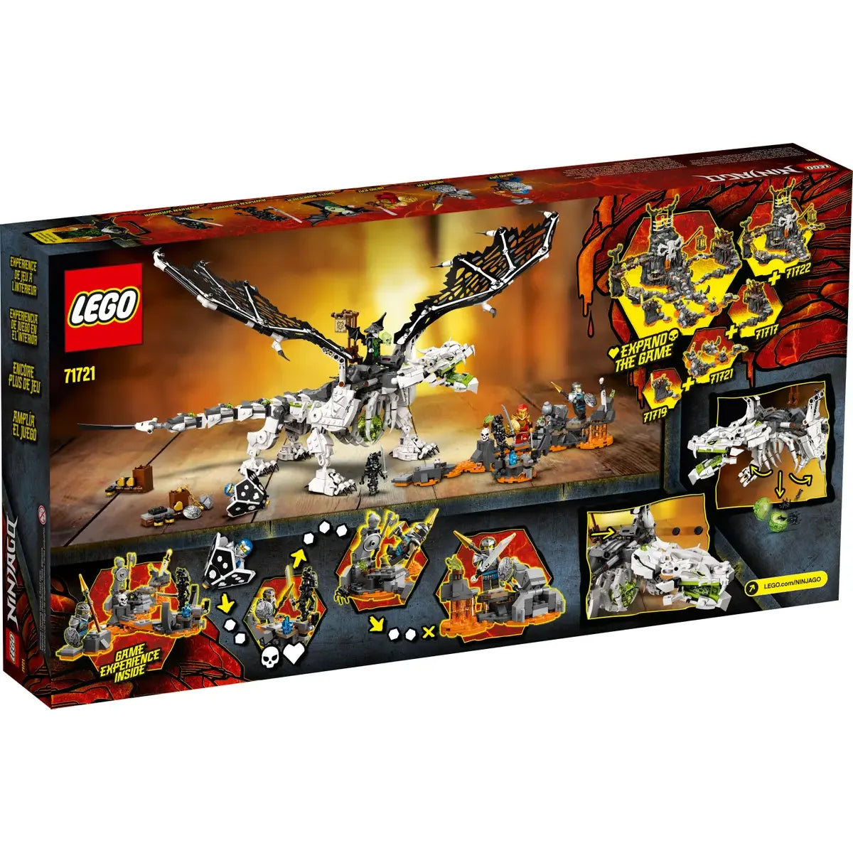 LEGO 71721 - Skull Sorcerer's Draak