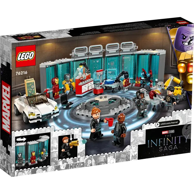LEGO 76216 - Iron Man Wapenkamer
