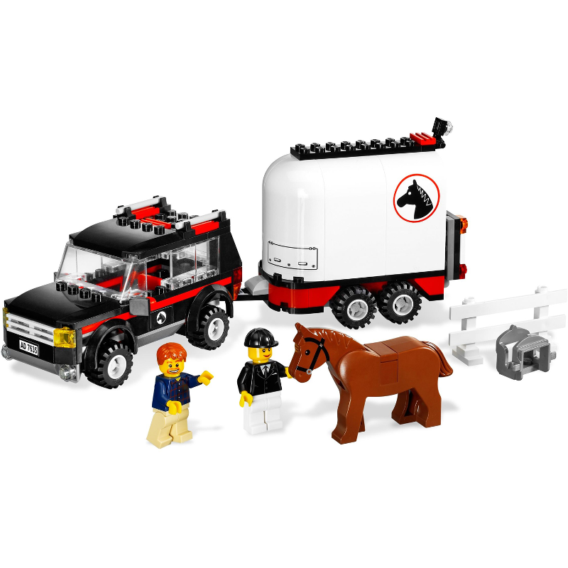 LEGO 7635 - Jeep met Paardentrailer