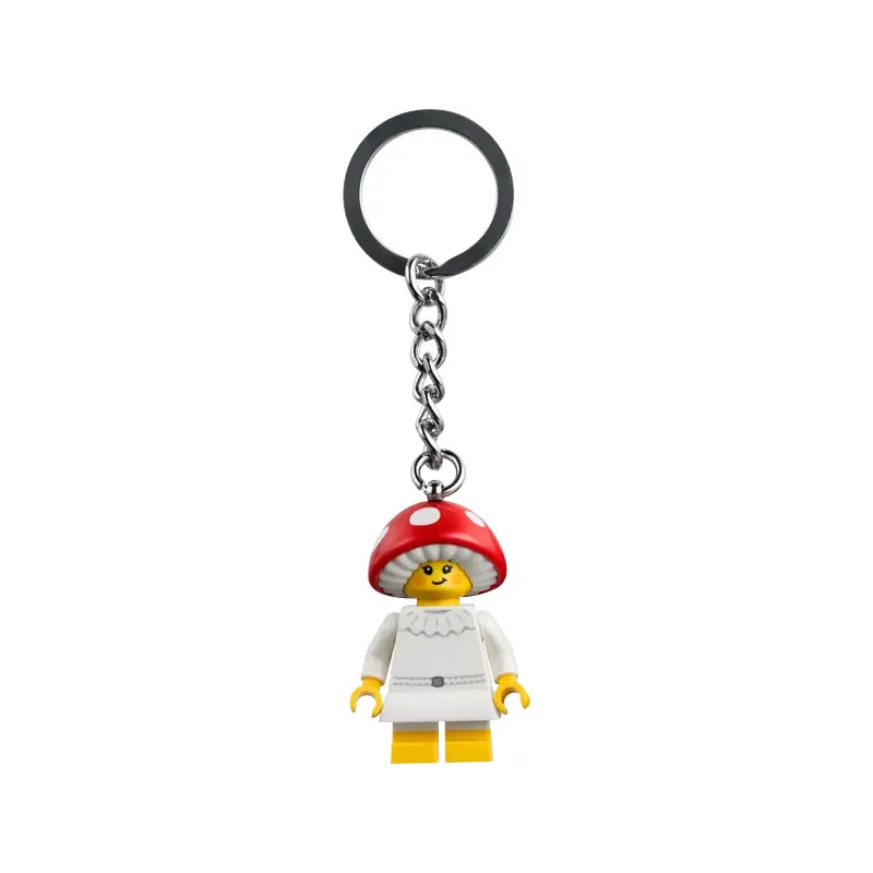 LEGO Sleutelhanger - Meisje in paddenstoelenpak