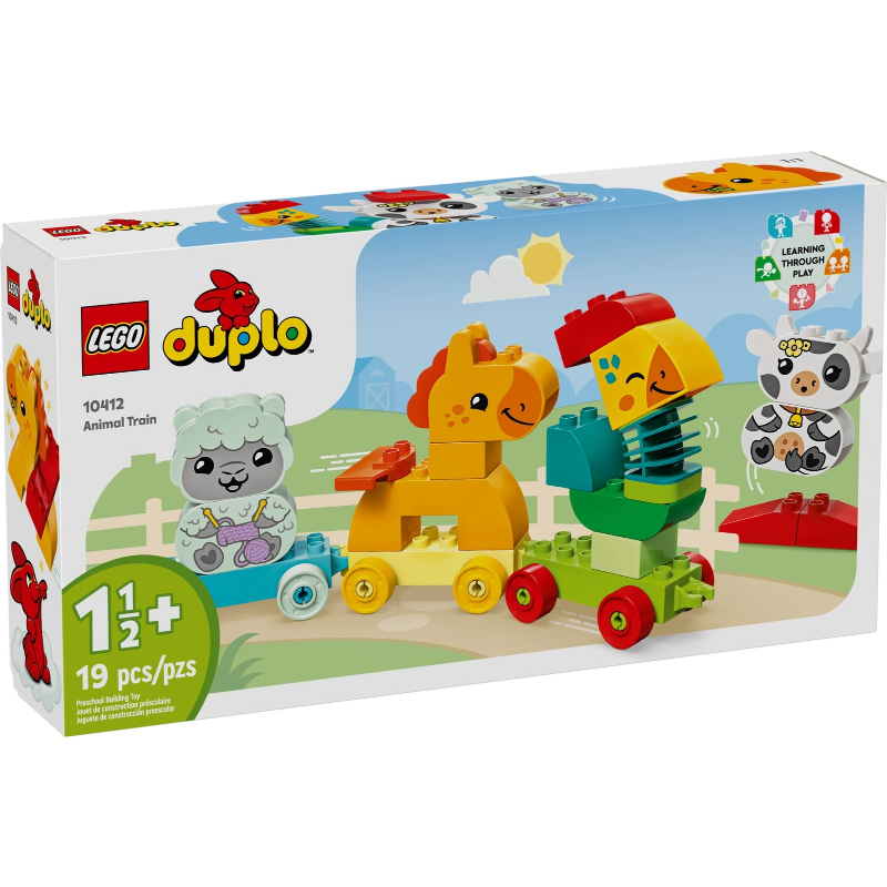 LEGO 10412 - Mijn Eerste Dierentrein