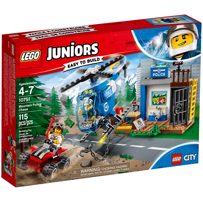 LEGO 10751 - Politieachtervolging in de Bergen
