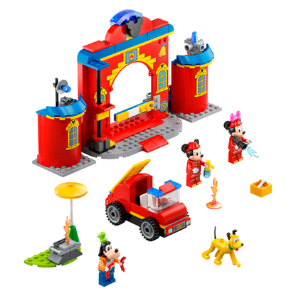 LEGO 10776 - Mickey & Friends Brandweerkazerne & Auto