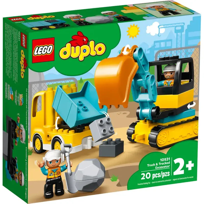 LEGO 10931 - Truck & Graafmachine met Rupsbanden