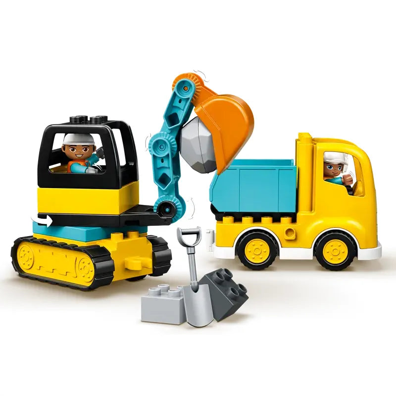LEGO 10931 - Truck & Graafmachine met Rupsbanden