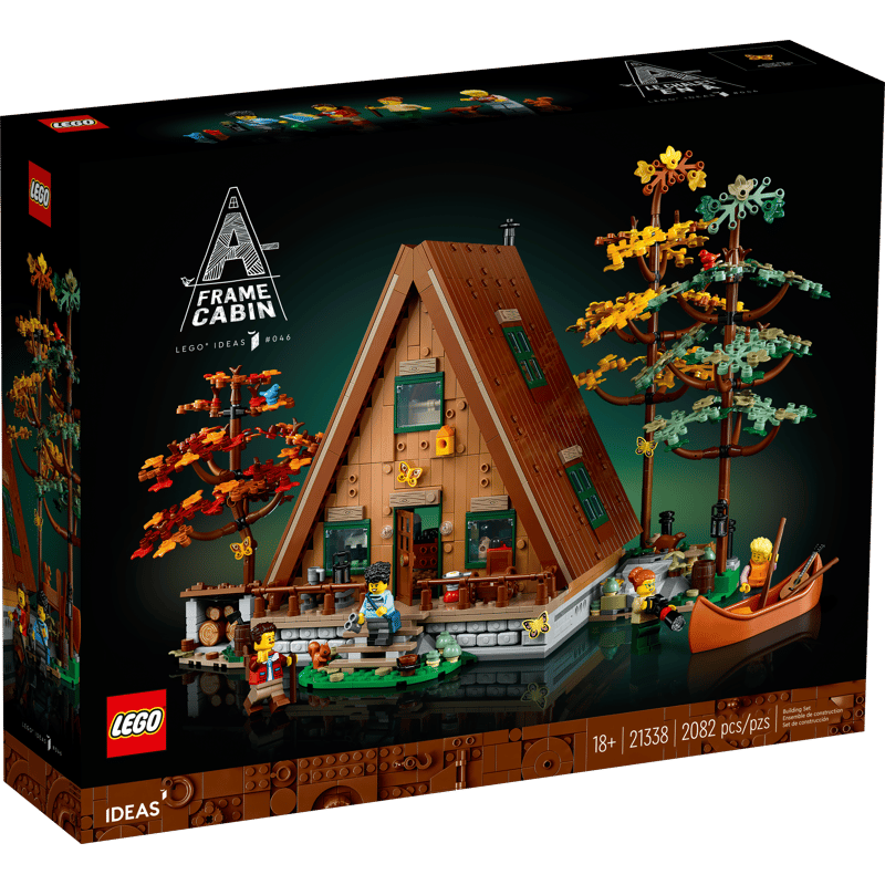 LEGO 21338 - A-Frame Boshut Modelbouw Set