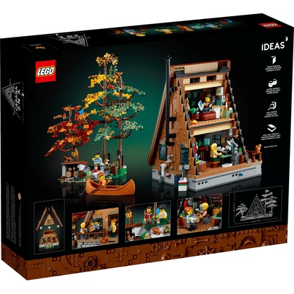 LEGO 21338 - A-Frame Boshut Modelbouw Set