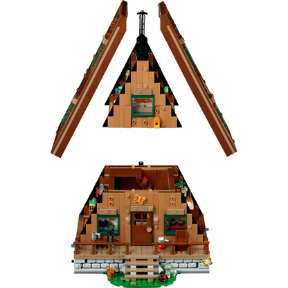 LEGO 21338 - A-Frame Boshut Modelbouw Set