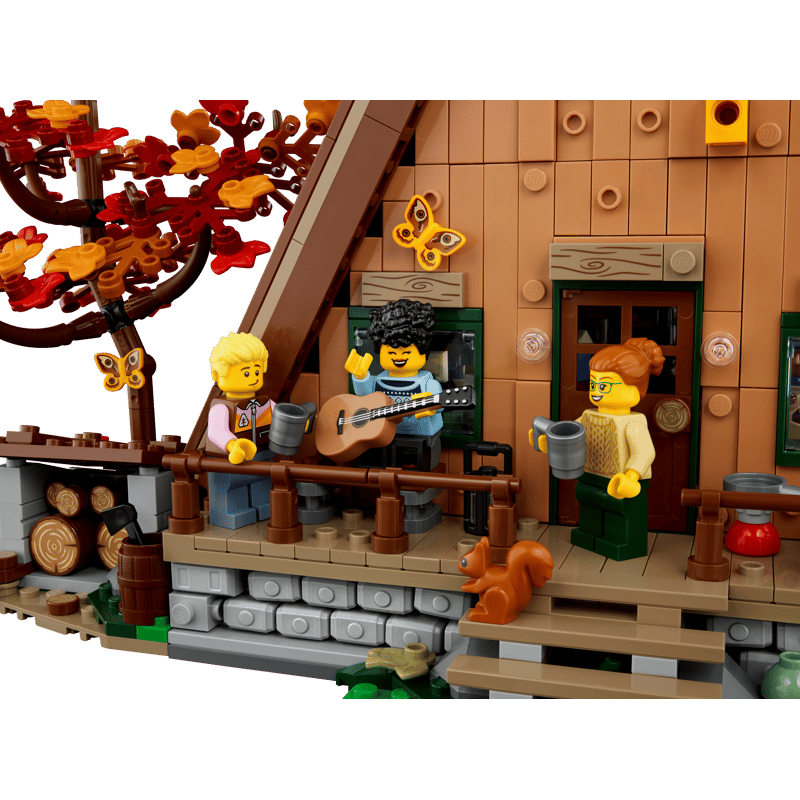 LEGO 21338 - A-Frame Boshut Modelbouw Set
