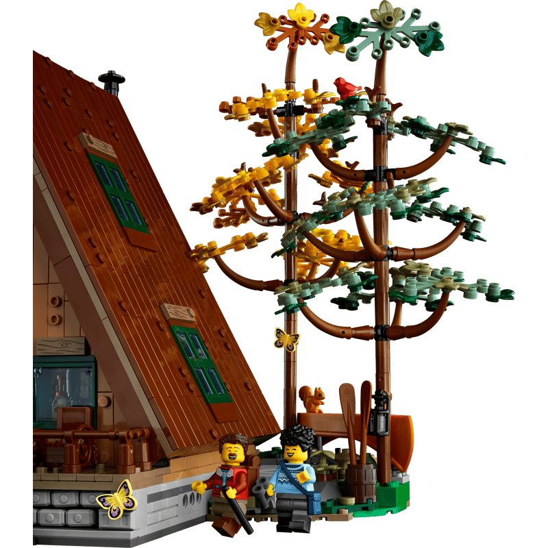 LEGO 21338 - A-Frame Boshut Modelbouw Set