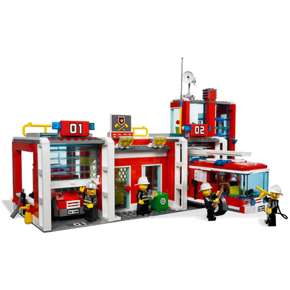 LEGO 7208 - Brandweerstation