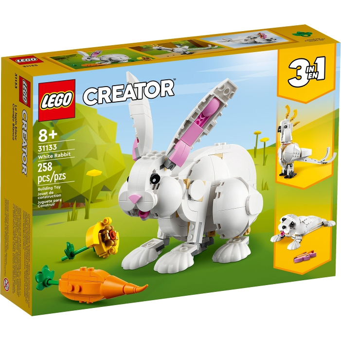 LEGO 31133 - Wit Konijn