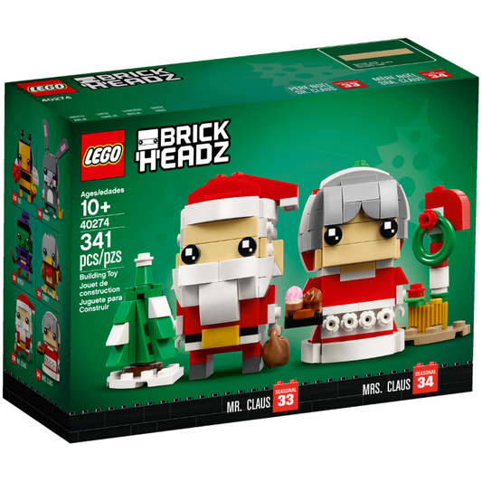 LEGO 40274 - Kerstman en Kerstvrouw