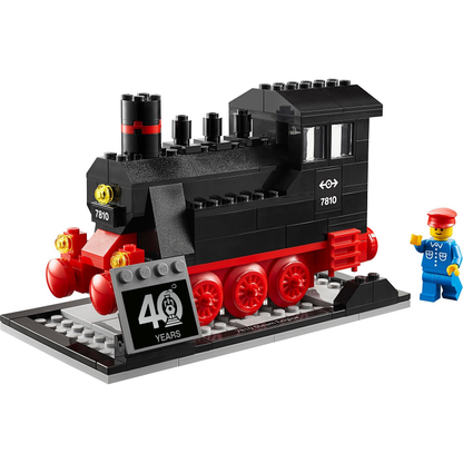 LEGO 40370 - Stoomlocomotief (40 jaar LEGO-treinen)