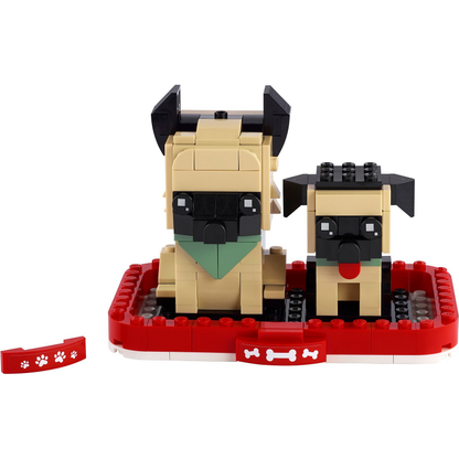 LEGO 40440 - Duitse herder met puppy