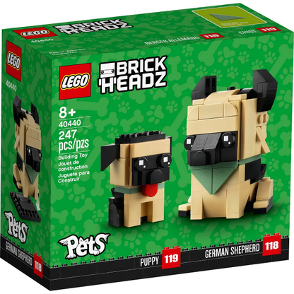 LEGO 40440 - Duitse herder met puppy