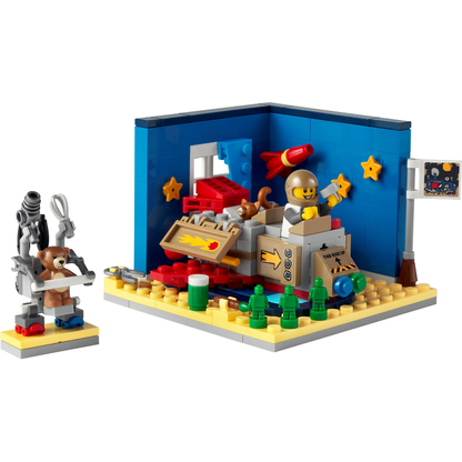 LEGO 40533 - Avonturen van de Kartonnen Kinderraket
