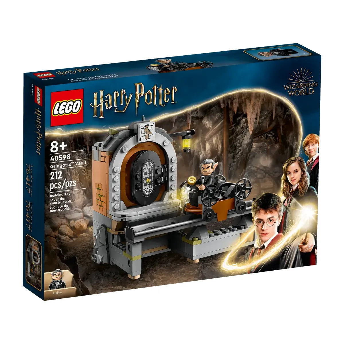 LEGO 40598 - Kluis in Goudgrijp