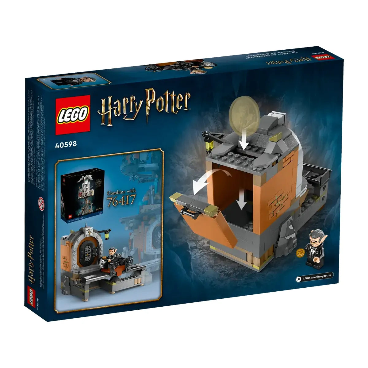 LEGO 40598 - Kluis in Goudgrijp