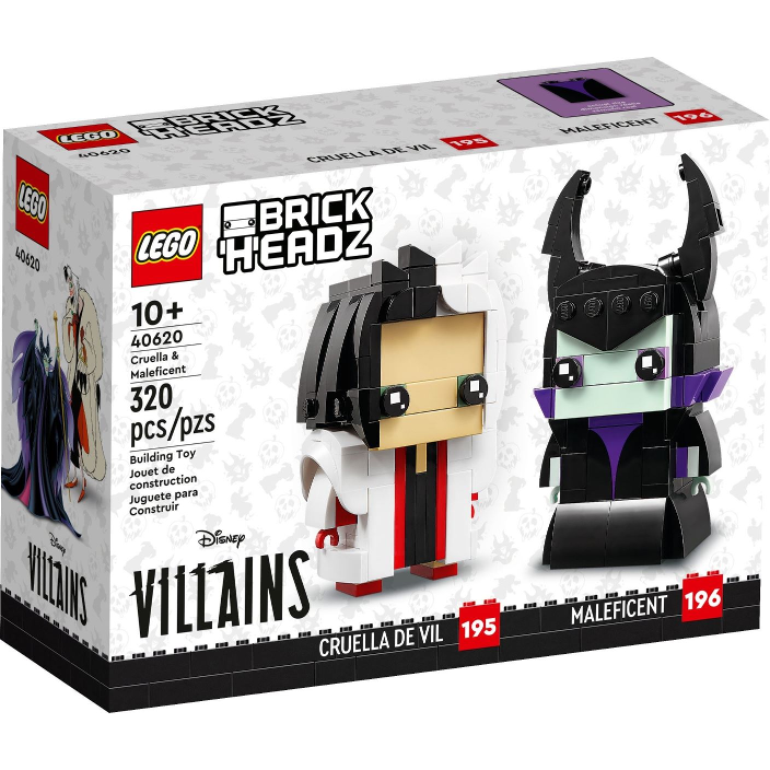 LEGO 40620 - Cruella en Maleficent