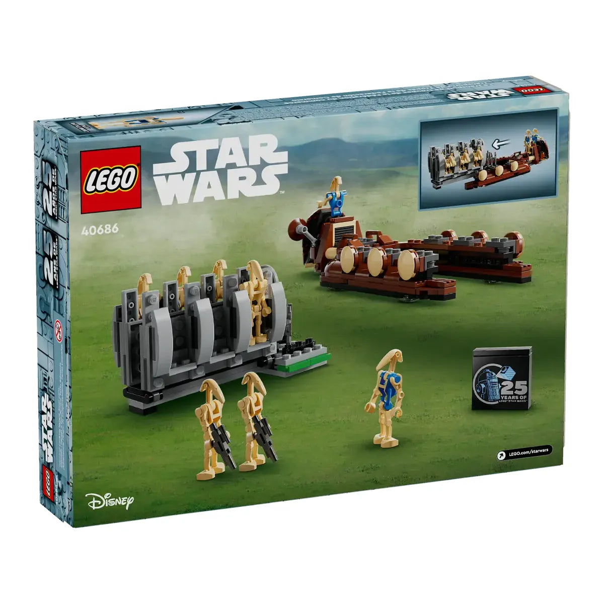 LEGO 40686 - Handelsfederatie Troepentransport