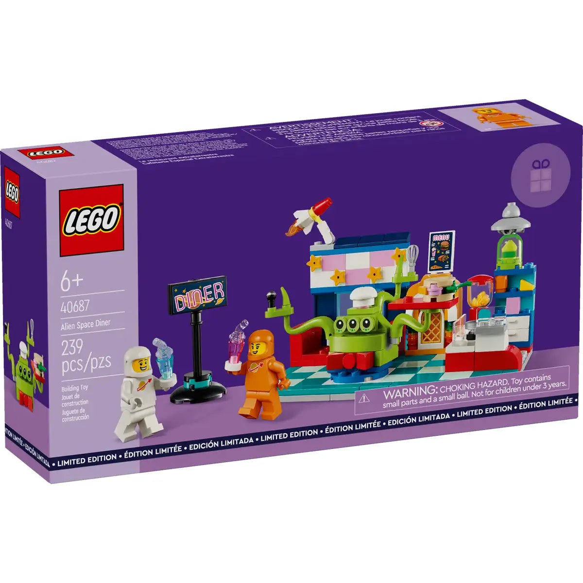 LEGO 40687 - Buitenaards restaurant