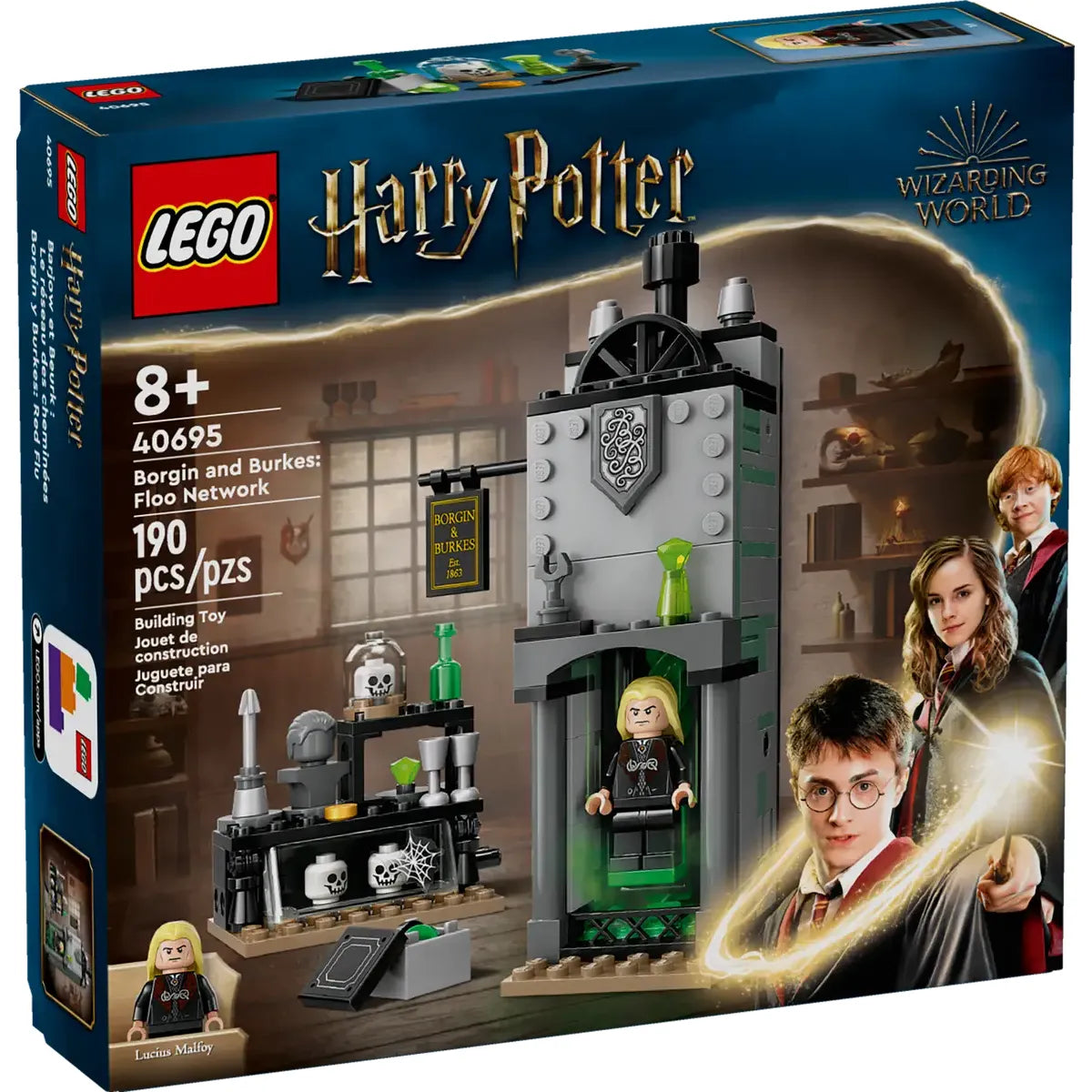 LEGO 40695 - Odius & Oorlof: Haardrooster