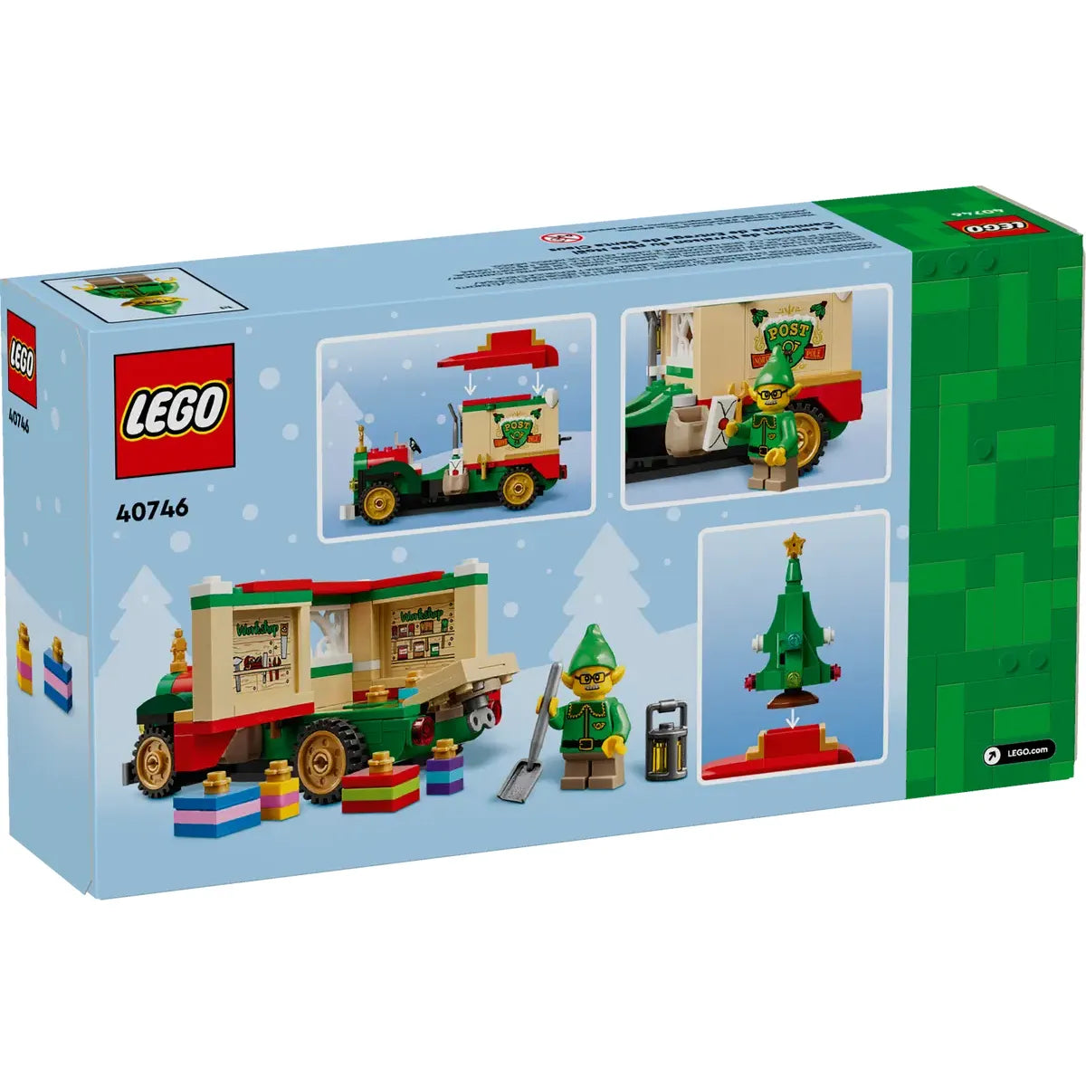 LEGO 40746 - Bezorgtruck van de kerstman