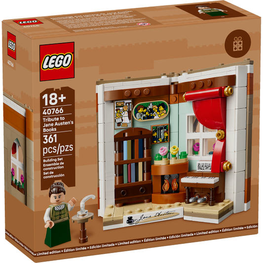 LEGO 40766 - Eerbetoon aan de boeken van Jane Austen