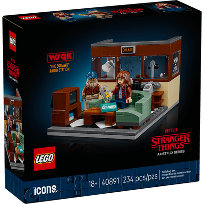 LEGO 40891 - Stranger Things WSQK Radiostation