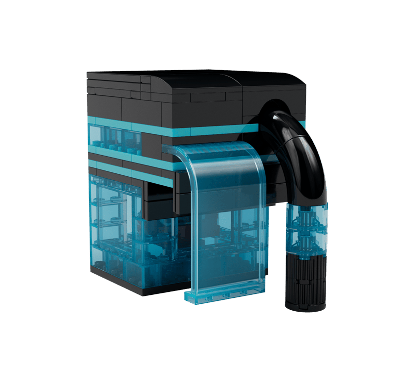 LEGO 5009823 - Aquariumfilter en visvoer