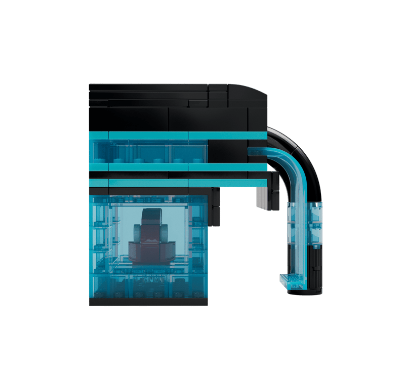 LEGO 5009823 - Aquariumfilter en visvoer