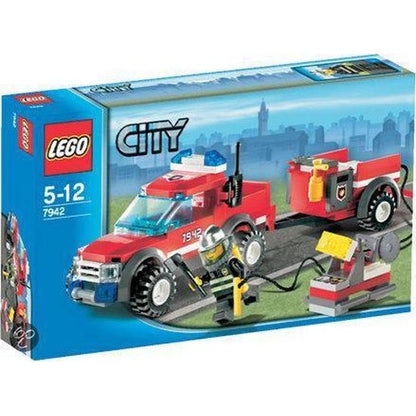 LEGO 7942 - Brandweer Pick-up Truck