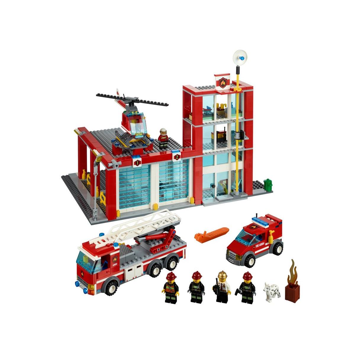 LEGO 60004 - Brandweerkazerne