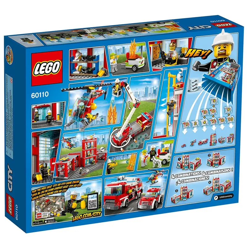 LEGO 60110 - Brandweerkazerne