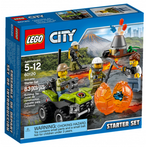 LEGO 60120 - Vulkaan Starterset