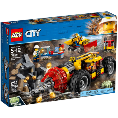 LEGO 60186 - Zware Mijnbouwboor