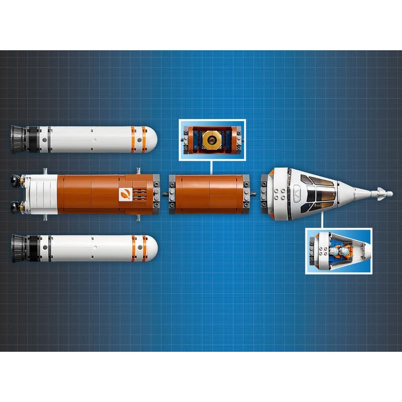 LEGO 60228 - Ruimteraket en Vluchtleiding