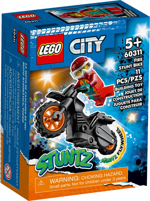 LEGO 60311 - Vuur Stuntmotor