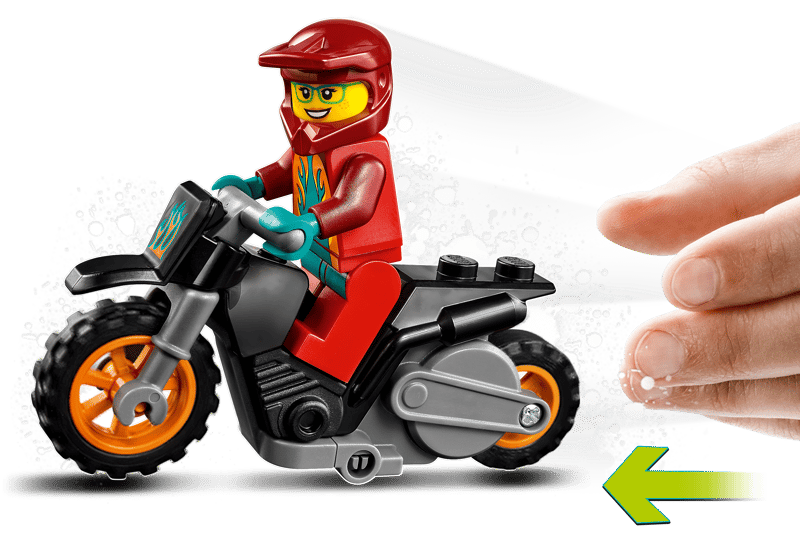 LEGO 60311 - Vuur Stuntmotor
