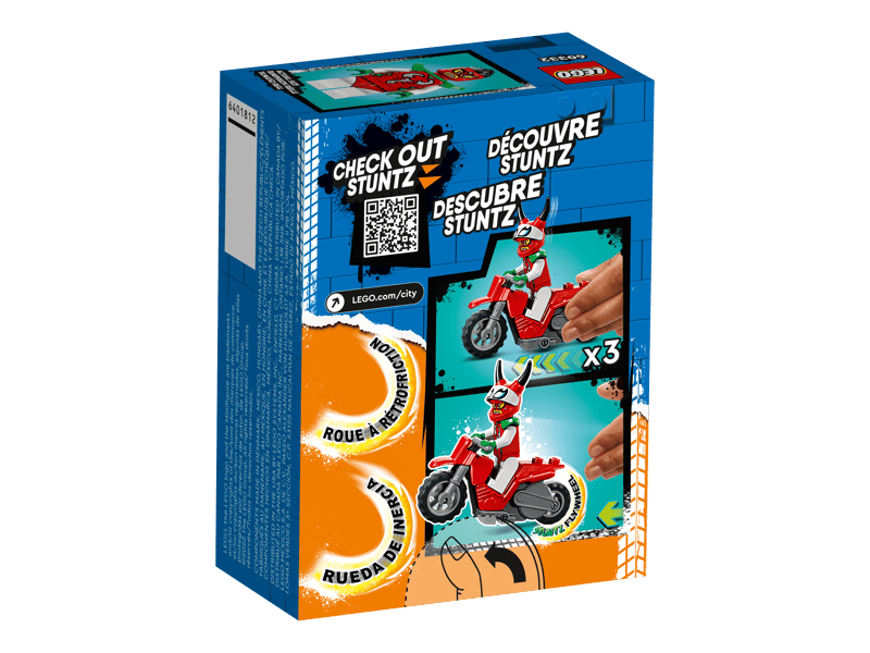 LEGO 60332 - Roekeloze Scorpion Stuntmotor