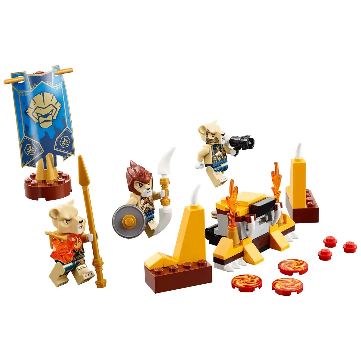 LEGO 70229 - Leeuwenstam Vaandel