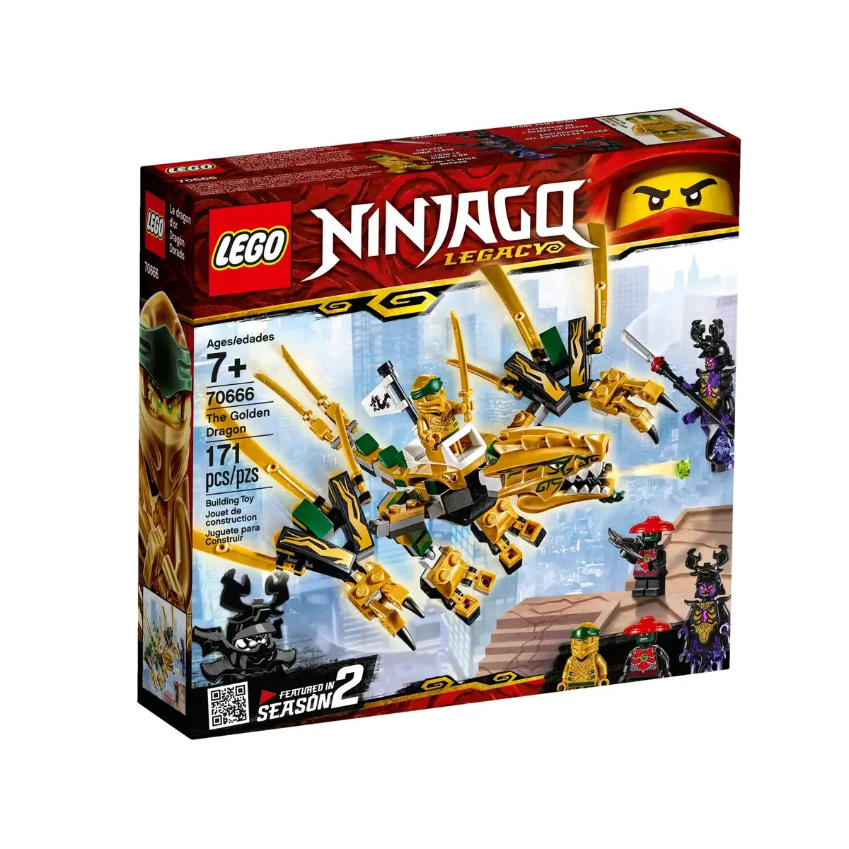 LEGO 70666 - De Gouden Draak